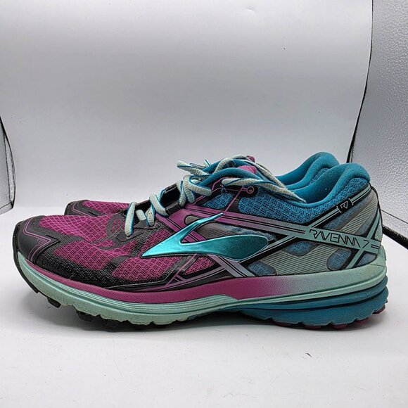Brooks Ravenna 7 Womens 8.5 Purplel Running Shoes Lightweight Breathable Sneaker - Picture 13 of 13
